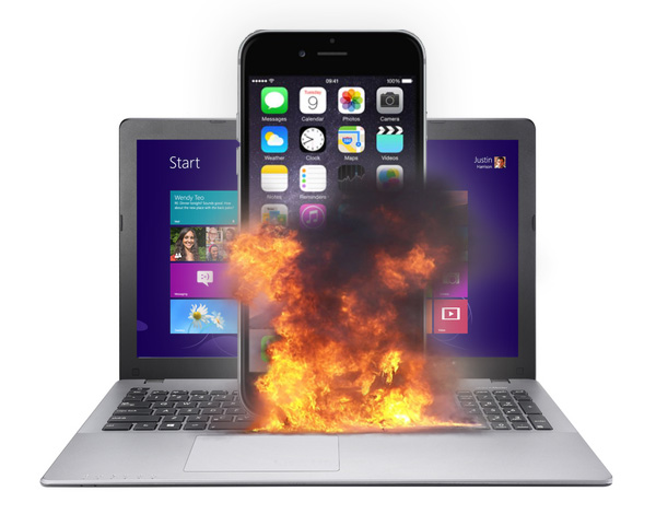 Експерти звинувачують iPhone 6 і iPhone 6 Plus в зниженні попиту на ноутбуки