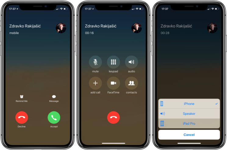 Як переадресувати поточний виклик з iPhone на Mac або iPad