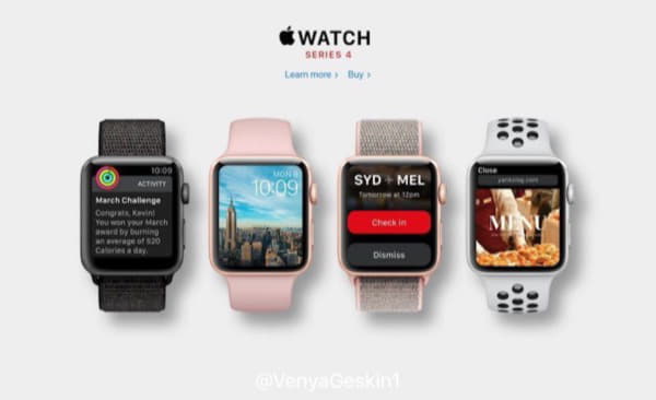 Дві найбільш очікувані  зміни в Apple Watch Series 4