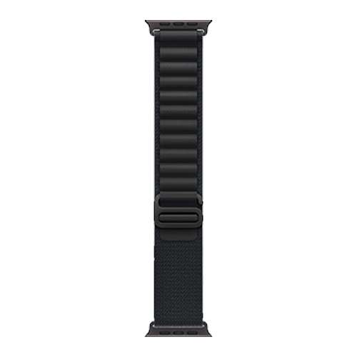 Apple Watch Ultra 3 GPS + Cellular, 49mm Black Titanium Case with Black Alpine Loop - Large (MF0X4)