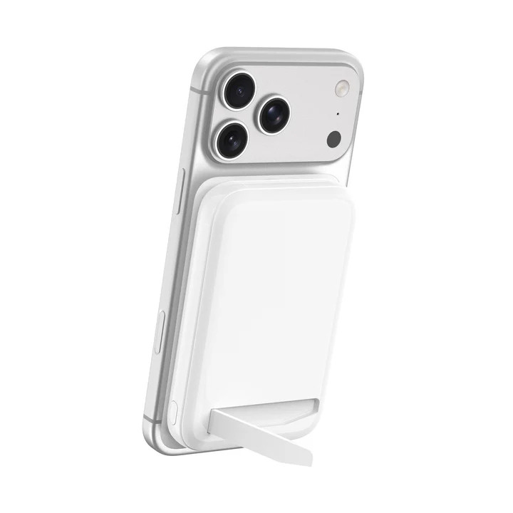 Зарядний пристрій Power Bank WiWU Classic 10000mAh, 22.5W Stand Wireless Wi-P064 (White) (6976975615454)