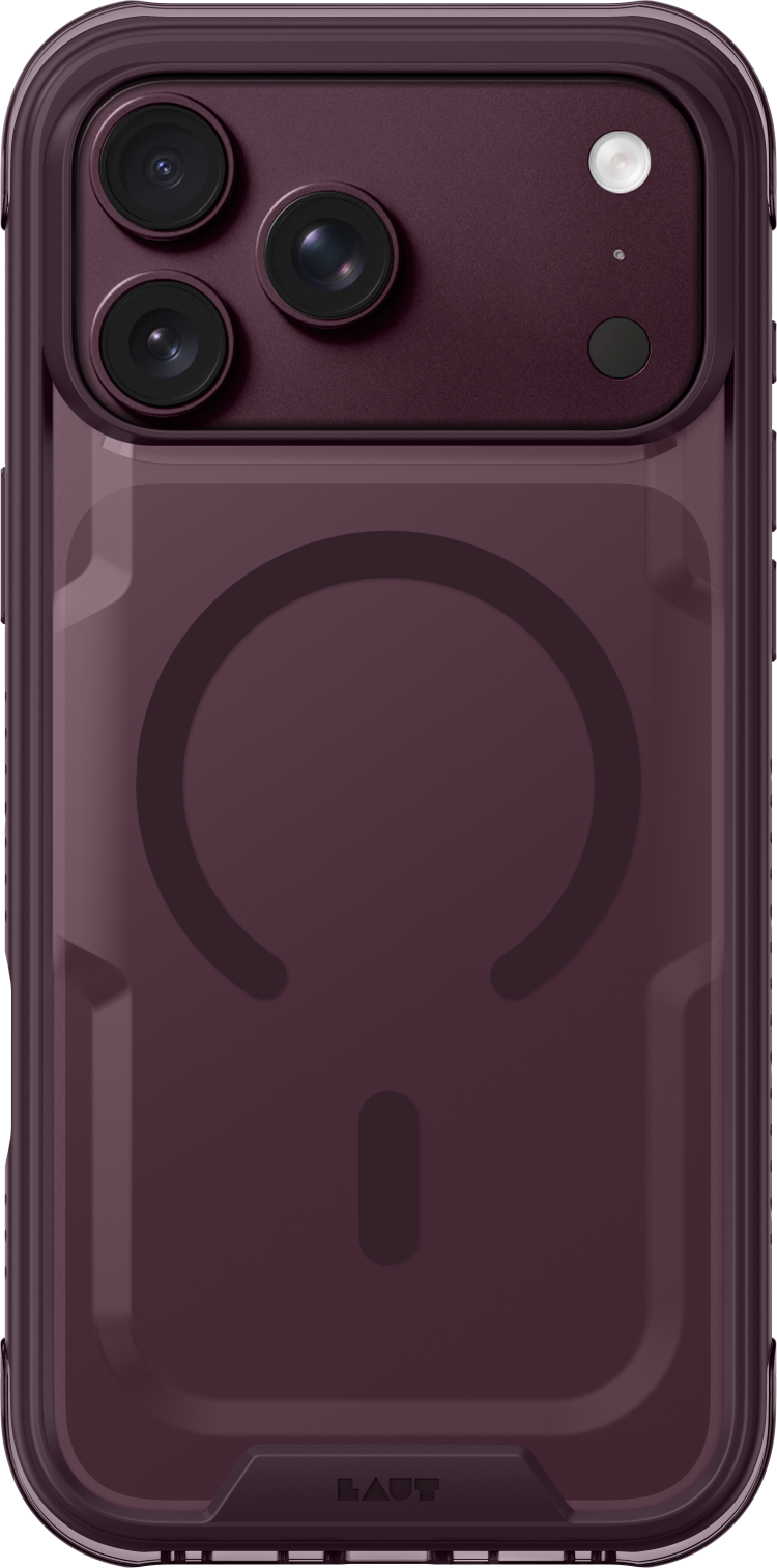 Чехол LAUT AERO MATTER MagSafe для iPhone 18 Pro Max (Burgundy) (L_IP26D_AM_PU)