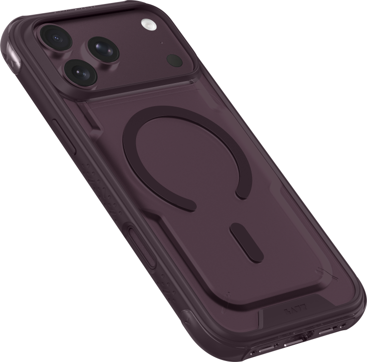 Чехол LAUT AERO MATTER MagSafe для iPhone 18 Pro Max (Burgundy) (L_IP26D_AM_PU)