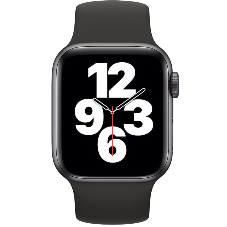 Ремінець для Apple Watch 42/44mm Solo Loop Series (Black) [size M]