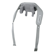 Массажер с подогревом для плеч и шеи Naipo (MGS-2301) (GREY)