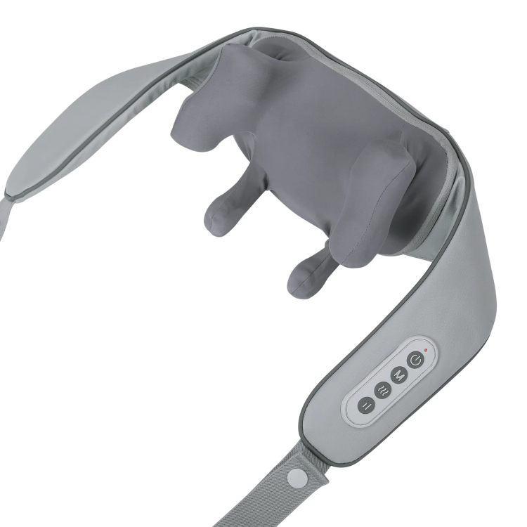 Массажер с подогревом для плеч и шеи Naipo (MGS-2301) (GREY)