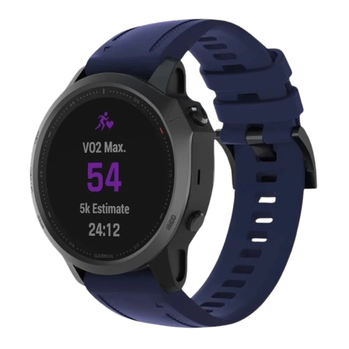 Ремінець Silicone Fit для Garmin Fenix 20mm	Midnight Blue