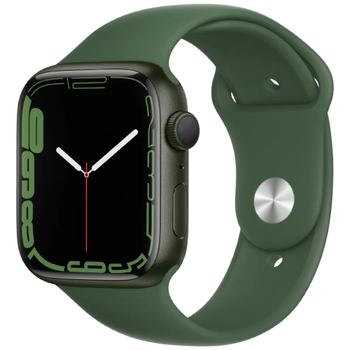 Apple Watch Series 7 45mm GPS Green Aluminum Case With Green Sport Band (MKN73) бу