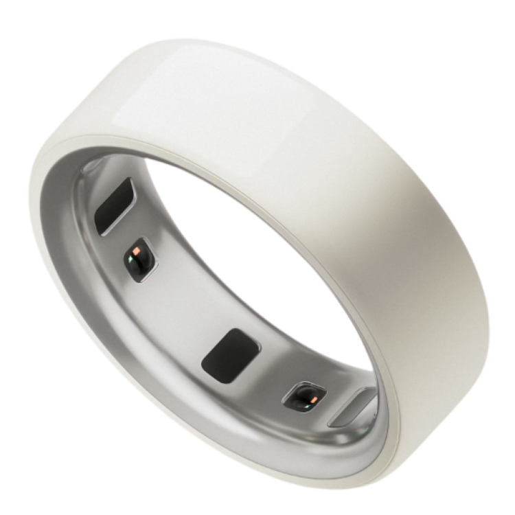 Смарт-кільце Oura Ring 4 Ceramic Cloud Size 11