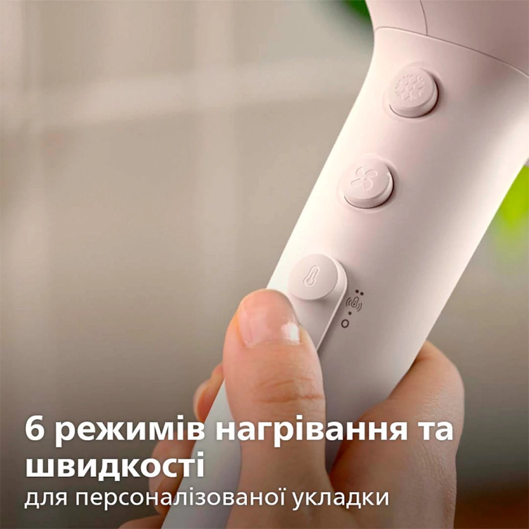 Фен Philips Series 5000 (White/Metallic) (BHD501/00)