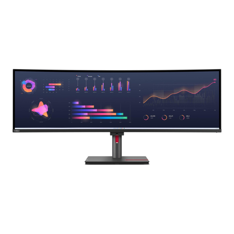 Монитор Lenovo 49" ThinkVision P49w-30 IPS 60Hz 63DBRAT1UA (UA) Монитор Lenovo 49" ThinkVision P49w-30 IPS 60Hz 63DBRAT1UA (UA)
