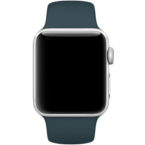 Ремінець для Apple Watch 38/40mm Sport Series 1:1 Original (Dark Green) Ремінець для Apple Watch 38/40mm Sport Series 1:1 Original (Dark Green)
