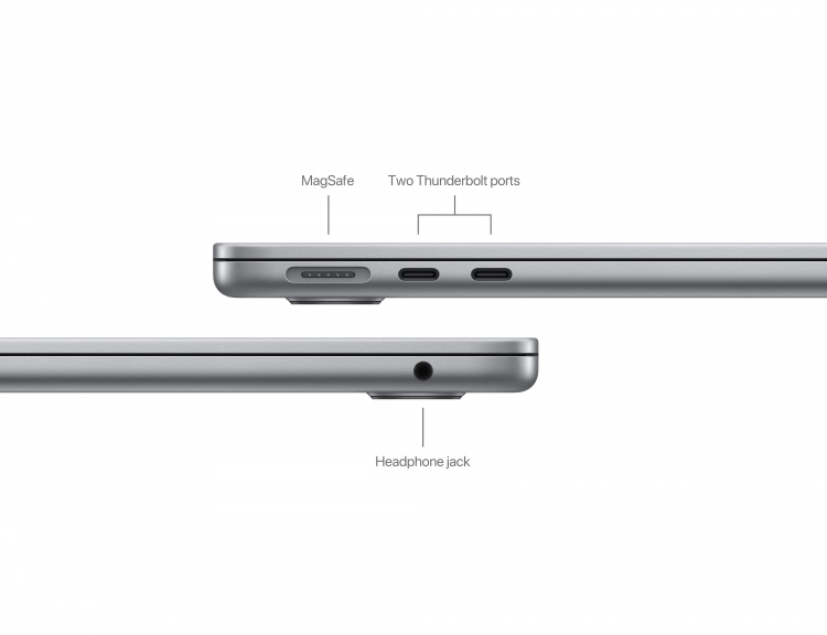 Apple MacBook Air 13“ Space Gray M3 8/256 8GPU 2024 (MRXN3)