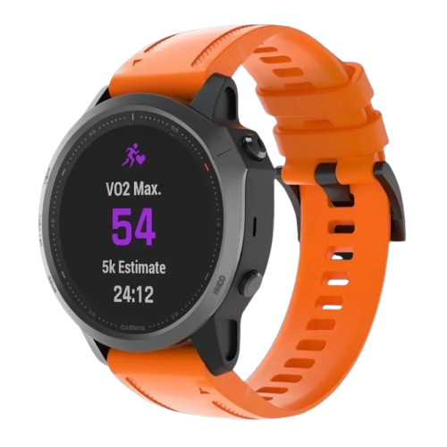 Ремешок Silicone Fit для Garmin Fenix 20mm	Orange