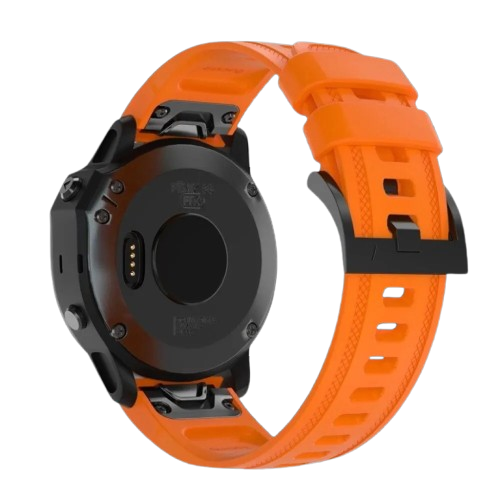 Ремешок Silicone Fit для Garmin Fenix 20mm	Orange