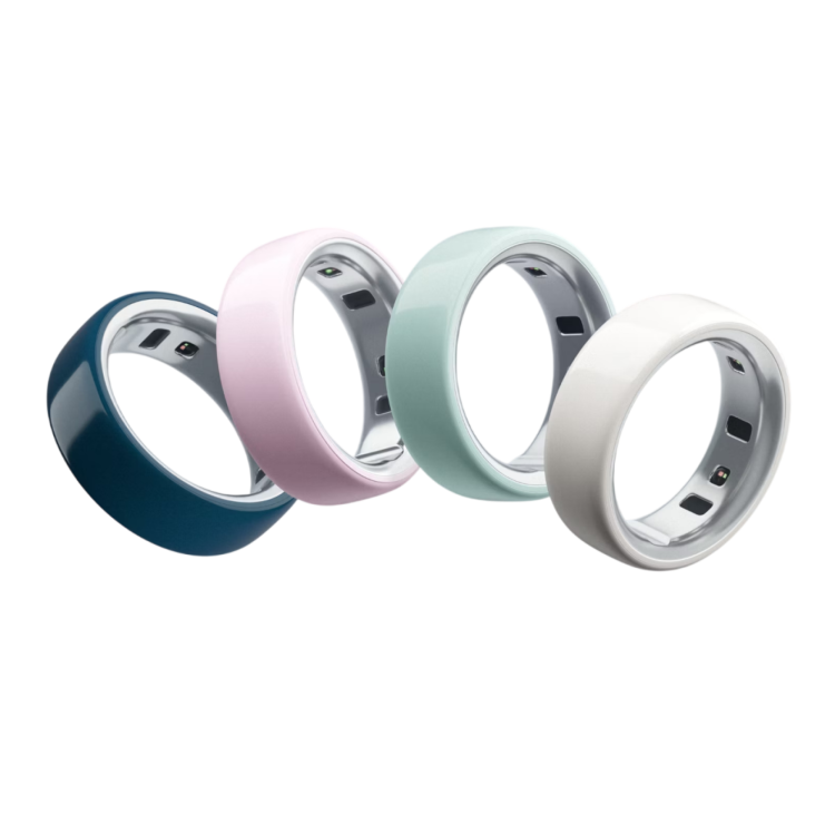 Смарт-кільце Oura Ring 4 Ceramic Cloud Size 12