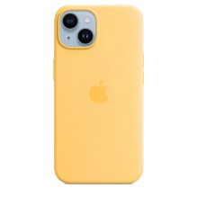Чохол Silicone Case для iPhone 14 (FoxConn) (Sunglow)