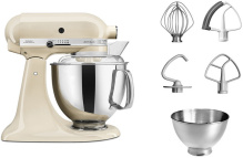 Планетарний міксер KitchenAid Artisan 4,8 л 5KSM175PSEAC Cream (UA)