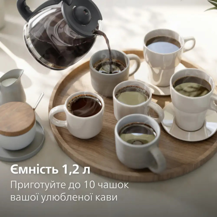 Кавоварка крапельна Philips HD7430/90 (UA)