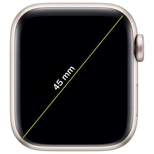Apple Watch Series 8 45mm Starlight Aluminum Case with Starlight Sport Band (MNP23) бу