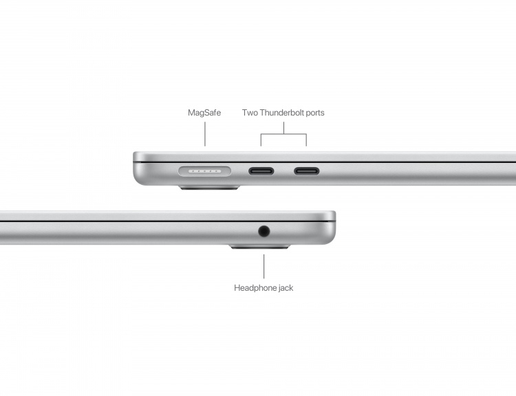 Apple MacBook Air 13“ Silver M3 8/256 8GPU 2024 (MRXQ3)