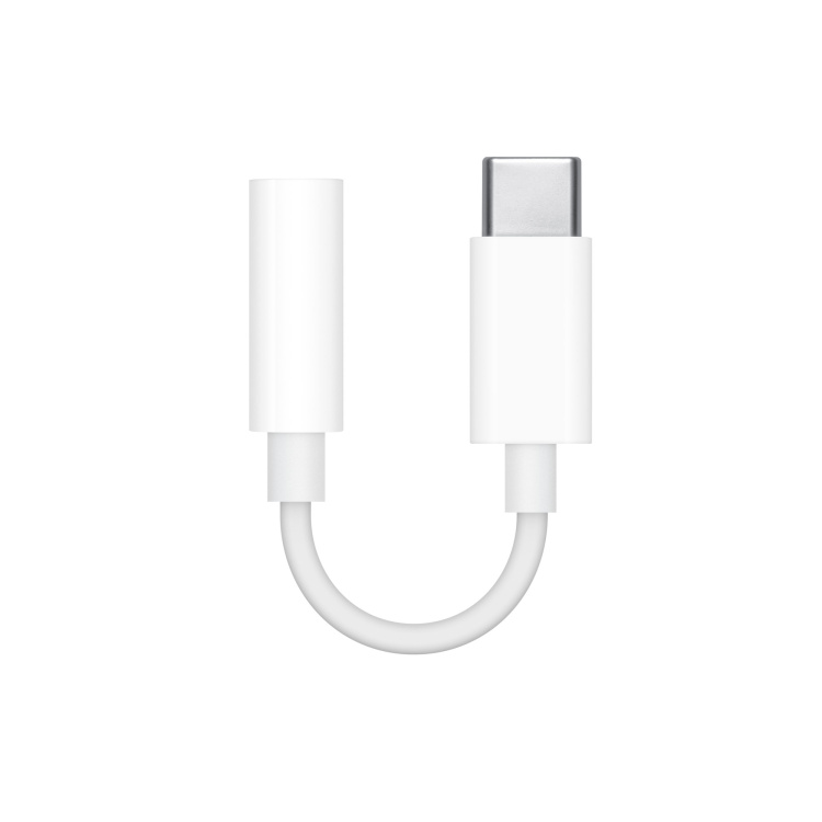 Адаптер Apple USB-C to 3.5 Headphone Jack (MU7E2)