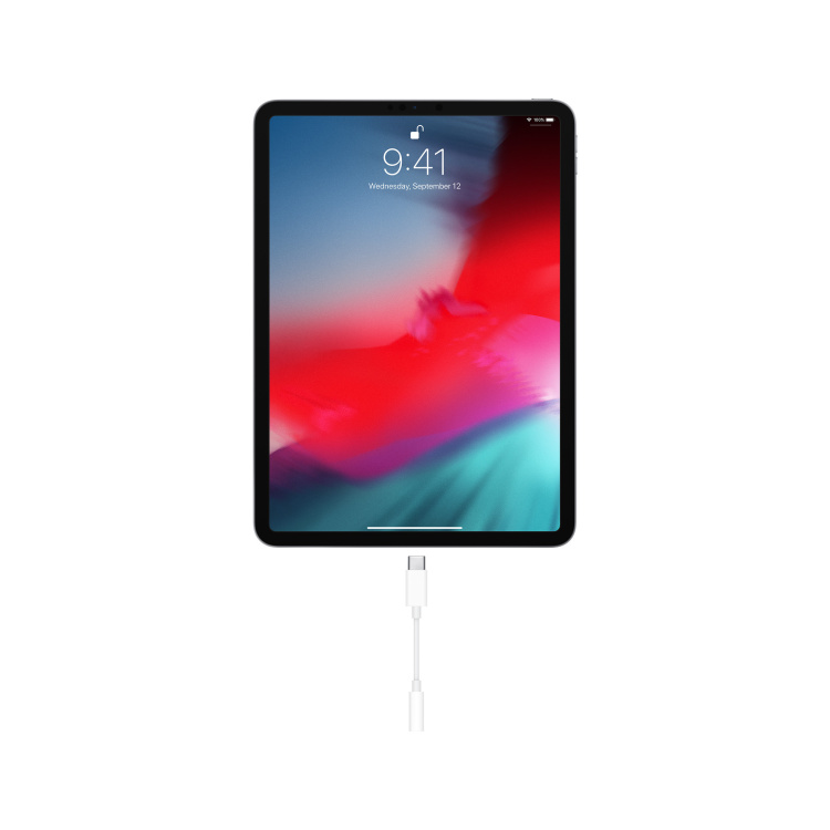 Адаптер Apple USB-C to 3.5 Headphone Jack (MU7E2)
