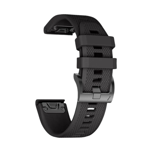 Ремінець Silicone Fit для Garmin Fenix 22mm	Black