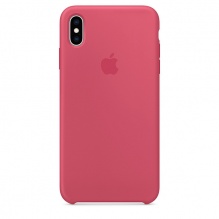 Чехол Smart Silicone Case для iPhone Xs Original (FoxConn) (Hibiscus)