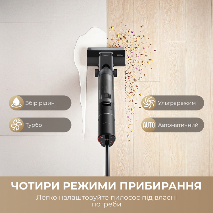 Акумуляторний пилосос Dreame Wet & Dry Vacuum Cleaner H12S (HHR30B) (EU) Акумуляторний пилосос Dreame Wet & Dry Vacuum Cleaner H12S (HHR30B) (EU)