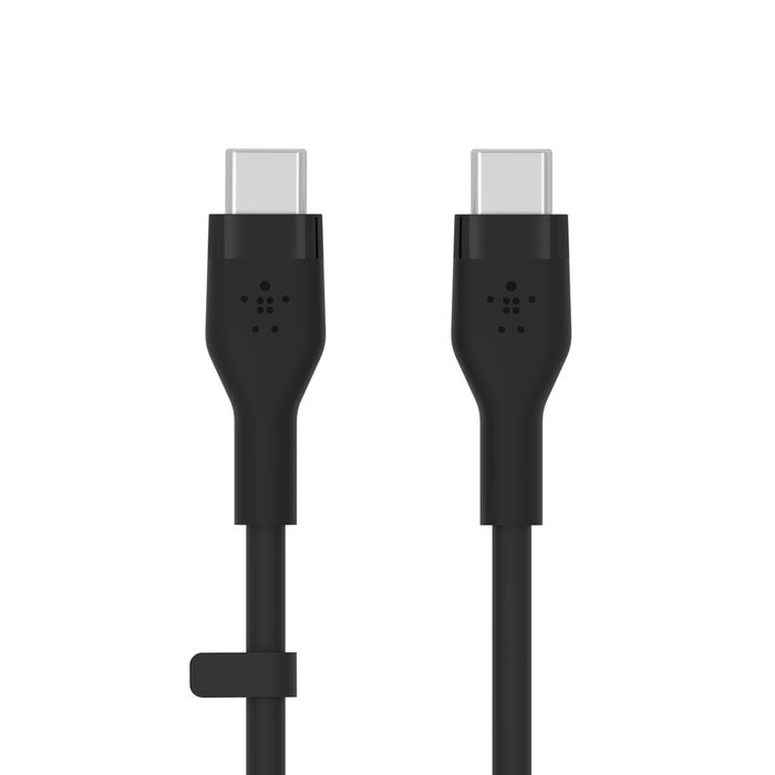 Кабель Belkin Silicone USB-C - USB-C 2m Black (CAB009BT2MBK)