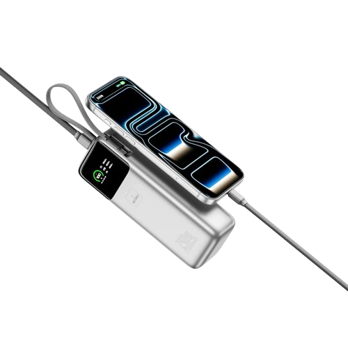 Зарядний пристрій Power Bank WiWU Mega 27000mAh, 240W Fast Charge PM201 (6979107512737)