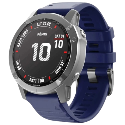Ремешок Silicone Fit для Garmin Fenix 22mm Midnight Blue Ремешок Silicone Fit для Garmin Fenix 22mm Midnight Blue