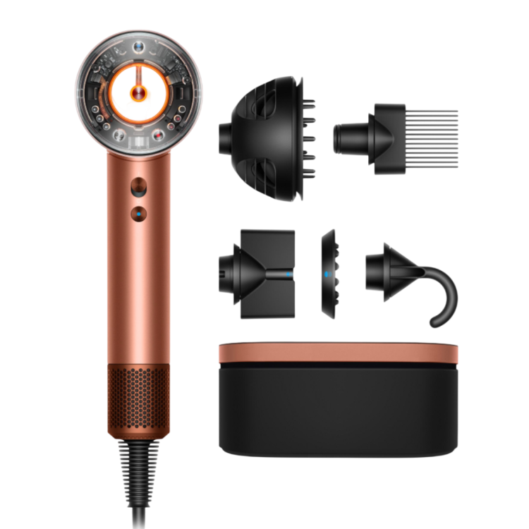 Фен для волосся Dyson Supersonic HD16 Nural (Amber Silk)