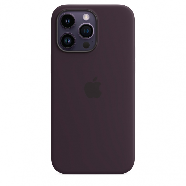 Чохол Silicone Case для iPhone 14 Pro Max (FoxConn) (Elderberry)