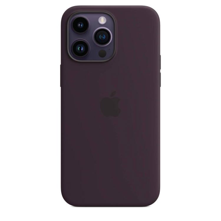 Чохол Silicone Case для iPhone 14 Pro Max (FoxConn) (Elderberry)