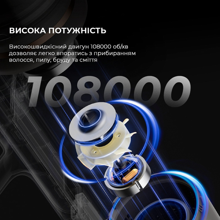 Акумуляторний пилосос Dreame Z10 Station (VPV17A) (EU)