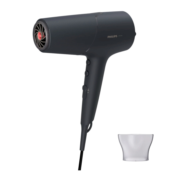 Фен Philips Series 5000 (Dark Blue/Metallic) (BHD504/00)