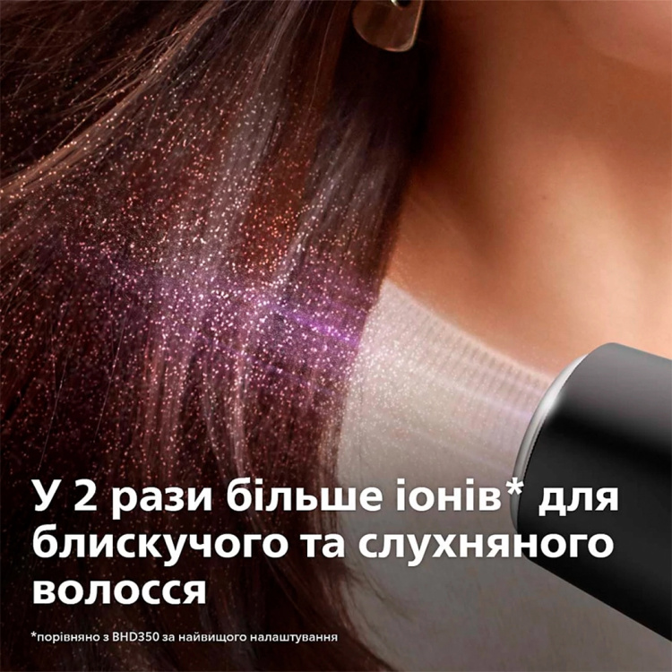 Фен Philips Series 5000 (Dark Blue/Metallic) (BHD504/00)