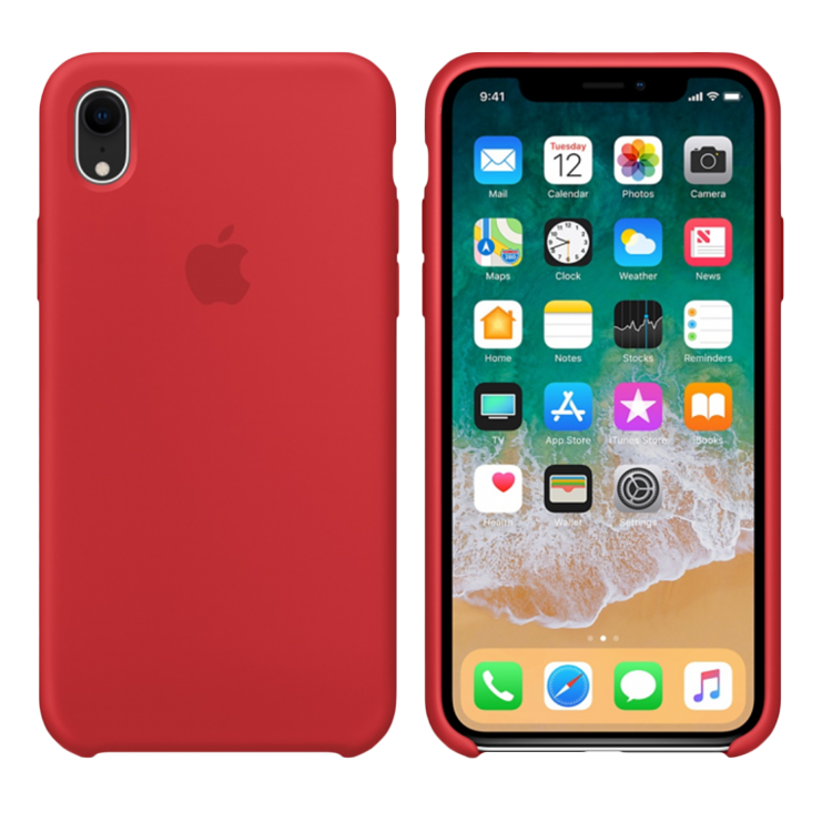 Чохол Smart Silicone Case для iPhone Xr Original (FoxConn) (Red)