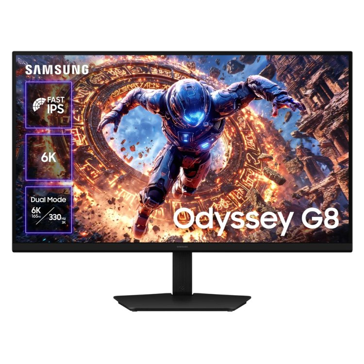 Монітор Samsung 32" Odyssey G8 IPS 165Hz LS32HG802ESXUA