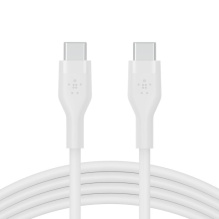 Кабель Belkin Silicone USB-C - USB-C 2m White (CAB009BT2MWH)