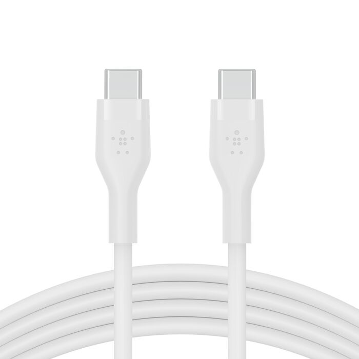Кабель Belkin Silicone USB-C - USB-C 2m White (CAB009BT2MWH)