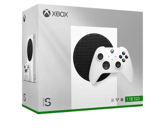 Ігрова приставка Microsoft Xbox (Series S) (1TB) (White) (EP2-00645)