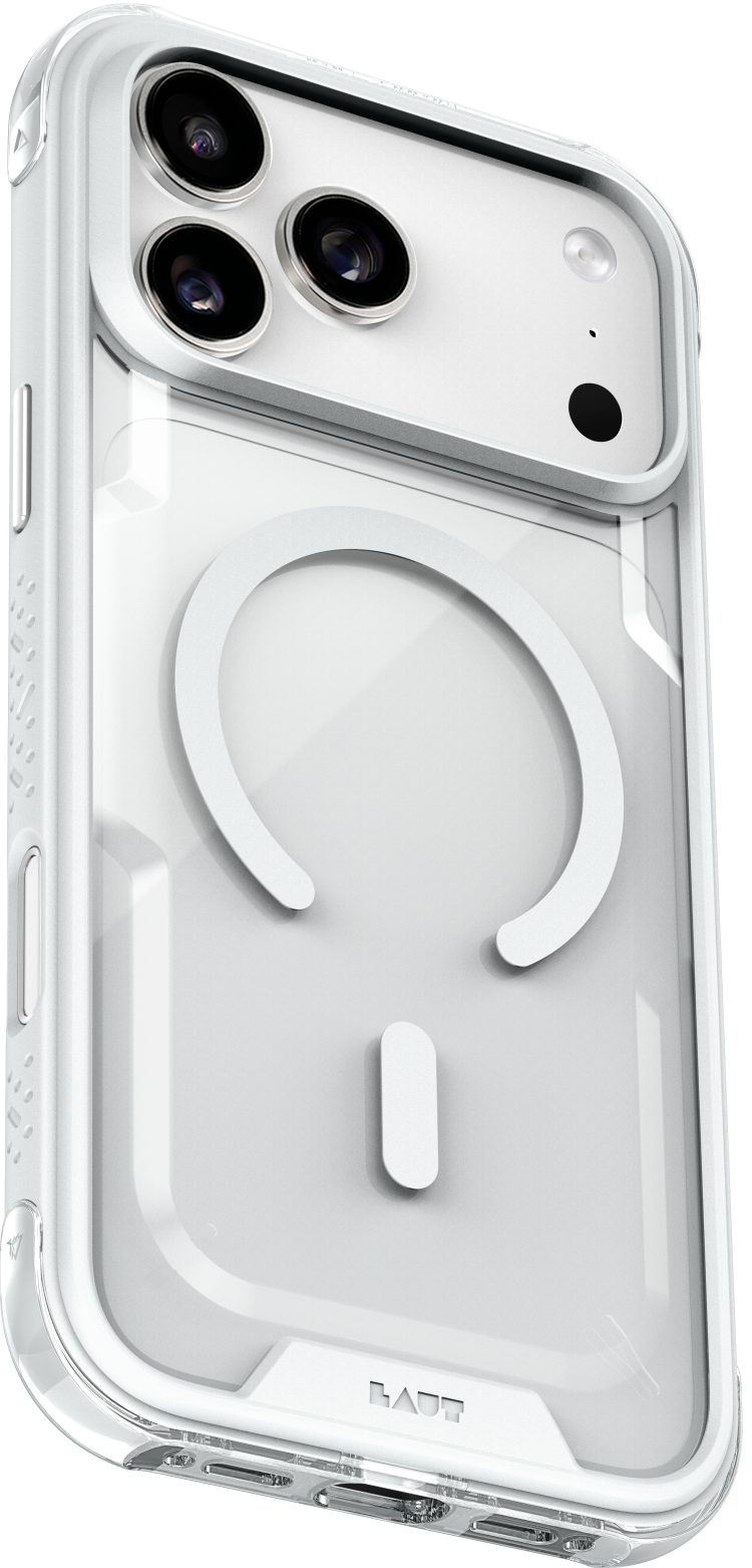 Чехол LAUT AERO MATTER MagSafe для iPhone 18 Pro Max (Snow White) (L_IP26D_AM_W)