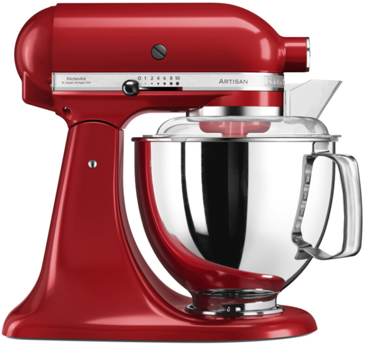 Планетарный миксер KitchenAid Artisan 4,8 л 5KSM175PSEER Red (UA)