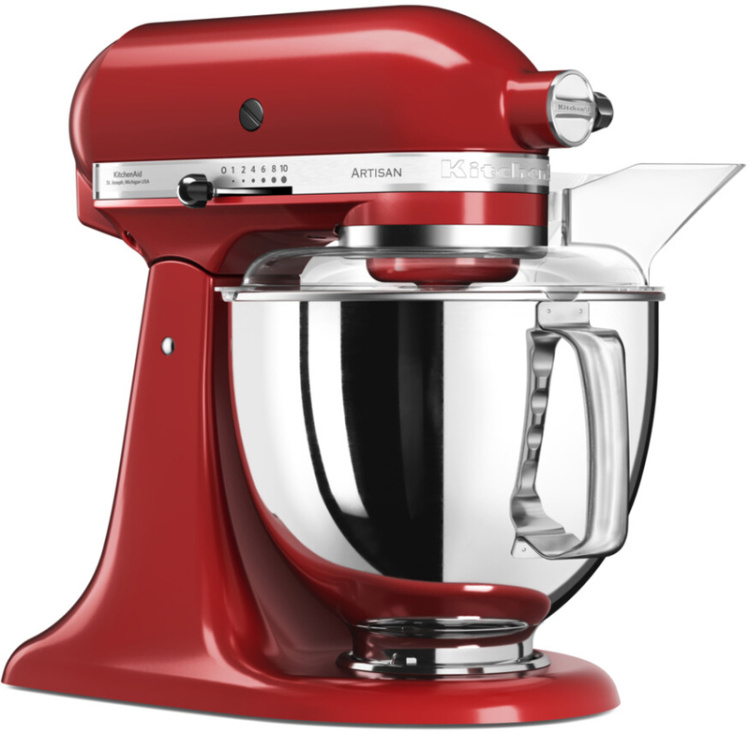 Планетарный миксер KitchenAid Artisan 4,8 л 5KSM175PSEER Red (UA)