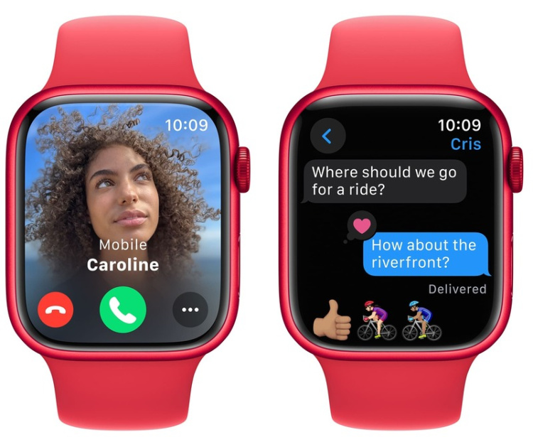 Apple Watch Series 9 45mm GPS (PRODUCT)RED Aluminum Case with Red Sport Band (M/L) (MRXK3) бу Apple Watch Series 9 45mm GPS (PRODUCT)RED Aluminum Case with Red Sport Band (M/L) (MRXK3) бу