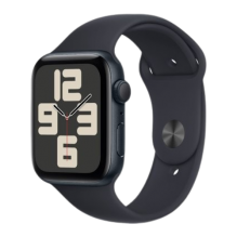 Apple Watch SE 2 2023 44mm GPS Midnight Aluminum Case with Midnight Sport Band - M/L (MRE93) Open Box