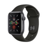 Apple Watch Series 5 GPS, 44mm Space Gray Aluminum Case with Black Sport Band (MWVF2) Apple Watch Series 5 GPS, 44mm Space Gray Aluminum Case with Black Sport Band (MWVF2)